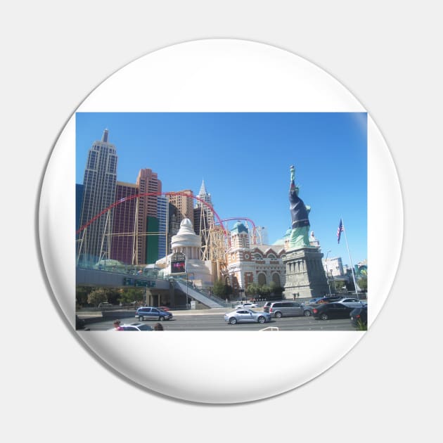 Statue of Liberty Las Vegas Pin by BenjiRetroWave