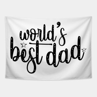 World's Best Dad Tapestry