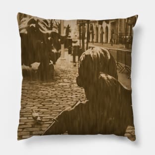 Fearless Girl (Panels) Pillow