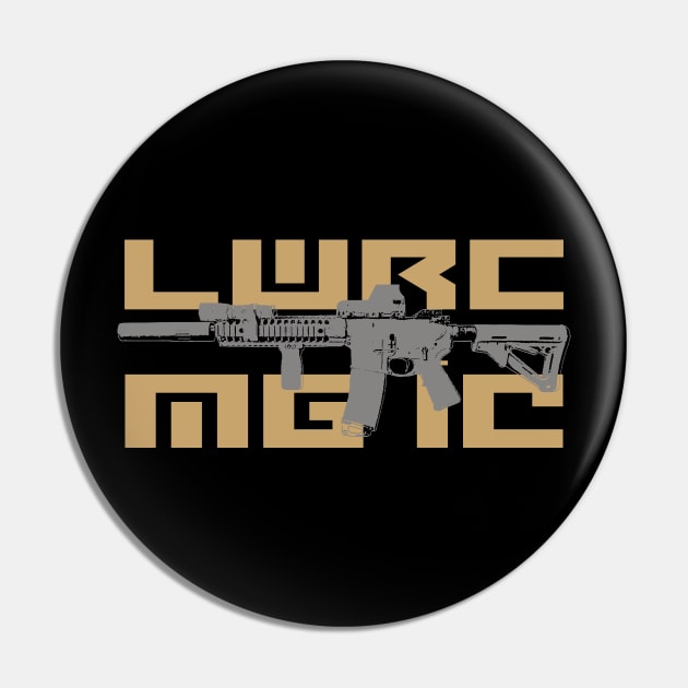 AR 15 LWRC M6 IC Pin by Aim For The Face