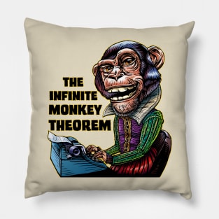 The Infinite Monkey Theorem Pillow