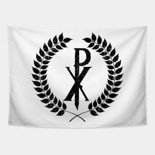 Chi Rho Constantine V2 Tapestry