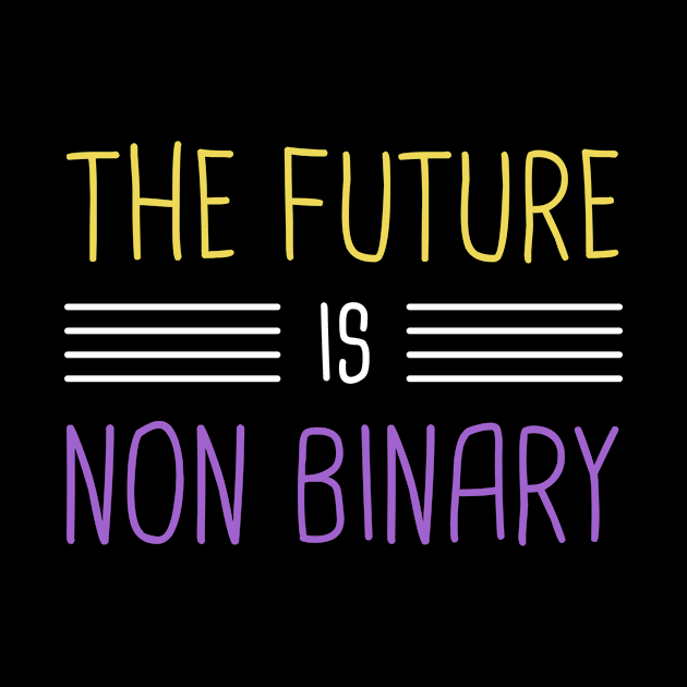 The Future Is Non-Binary | Gender Identity Genderqueer by Wizardmode