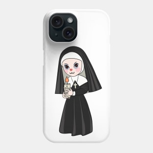 Nun ghost Phone Case