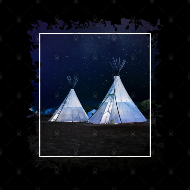 Night Teepee by Fusti