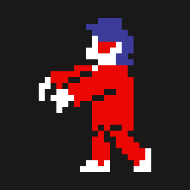 8Bit Zombie by geeklyshirts