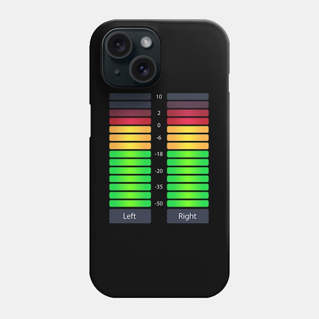 Audio meter digital Phone Case by FBdesign