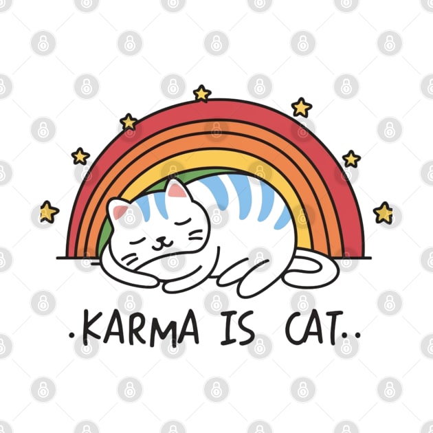 Karma Is A Cat by Aldrvnd