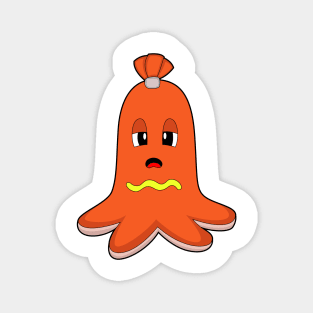 Octopus Hotdog Magnet