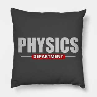 Quantum Physics - Physics Department Pillow