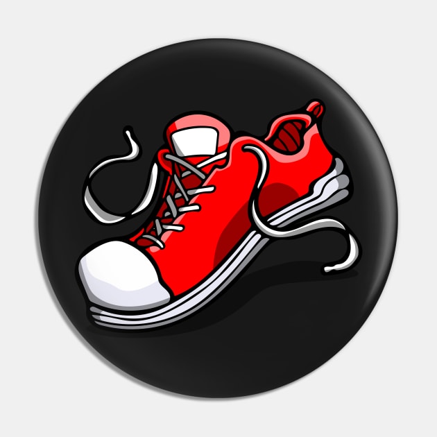 Red Shoe *RGB Collection* Pin by deancoledesign