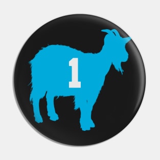 Cam Newton "GOAT" Pin