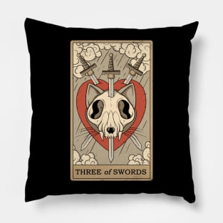 Three of Swords Pillow