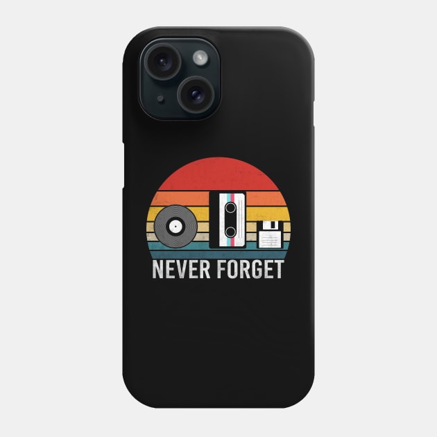 Never Forget Phone Case by LimeGreen