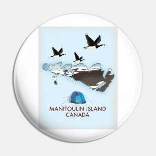 Manitoulin Island Canada Pin