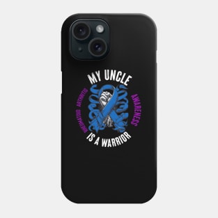 My Uncle Is Warrior Blue Rheumatoid hritis Phone Case