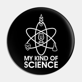 My Kind Of Science BeerBrewing Pin