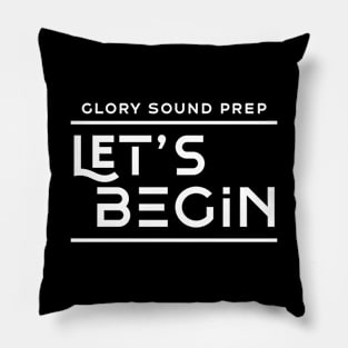 Let's Begin Pillow