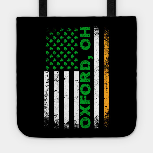 Ohio Irish American Flag Oxford Oh T Shirt Oxford City Tote Teepublic Au