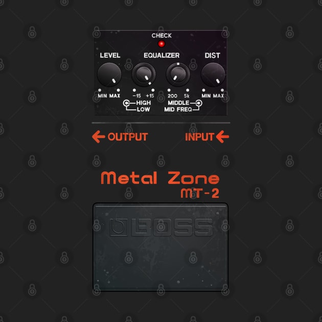 Metal Zone Guitar Pedal by FullmetalV