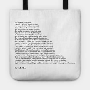 Sarah J. Maas Quotes Tote