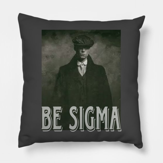 Sigma male designs for mens Pillow by SIGMA MOTIVATION