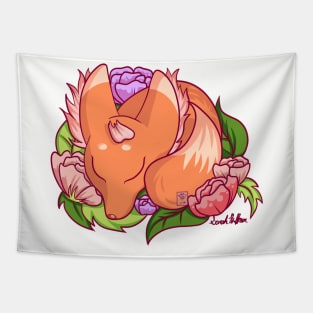 Sleeping Fox Tapestry