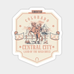 Central City Colorado wild west town Magnet