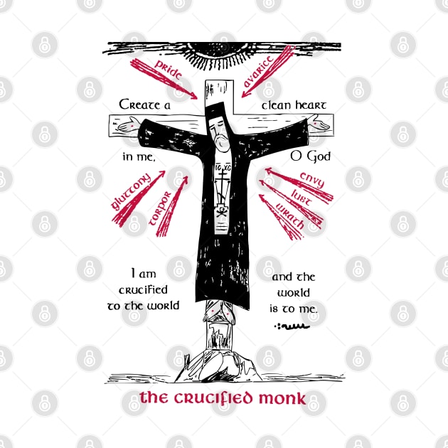 The Crucified Monk | Alternate Version by EkromDesigns