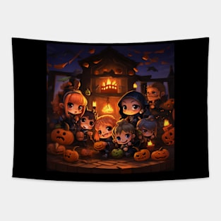 Halloween party Tapestry