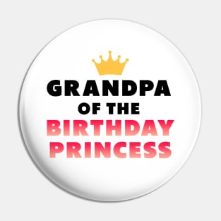 grandpa of the birthday princess Pin
