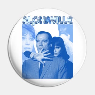 ALPHAVILLE // Retro 60s New Wave Sci Fi Noir Pin