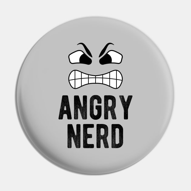 Angry Nerd not Angry Birds Pin by Walking Millenial