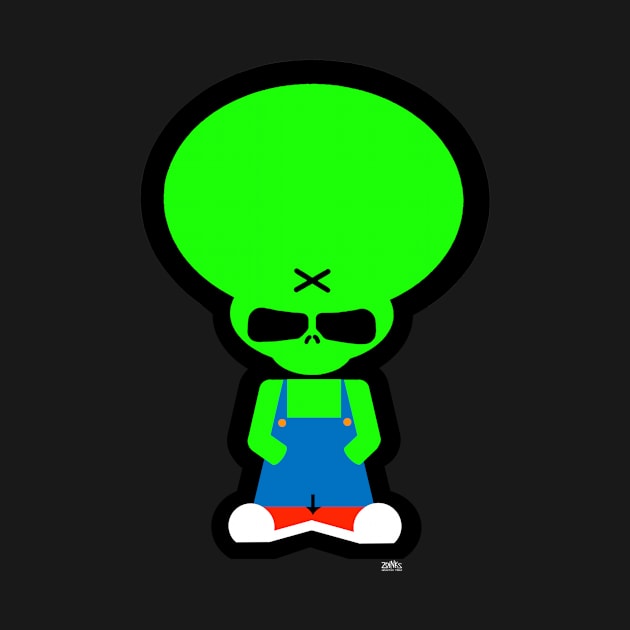 Cool Alien by ZoinksTeez