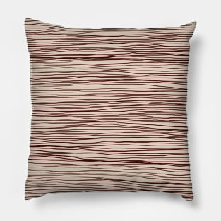 Hand drawn thin lines Pillow
