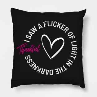 NKOTB Thankful lyric Pillow