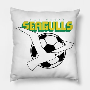 Defunct Las Vegas Seagulls Soccer ASL 1979 Pillow