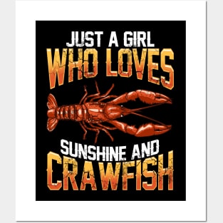 Sunshine And Crawfish Boil Retro Cajun Seafood Festival Kids Long
