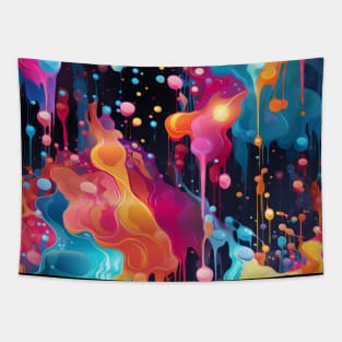 Paint splats Tapestry