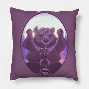 Mystic Moon Bear Pillow