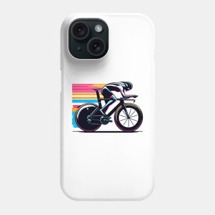 Time trial bicycle Phone Case