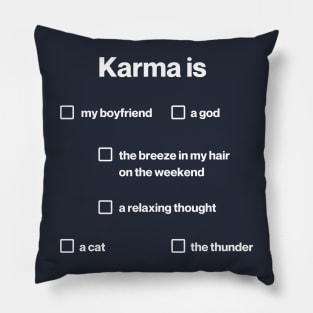 Midnights x Fandom (Karma) T-Shirt Pillow