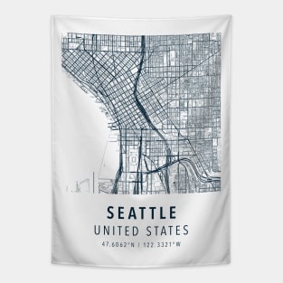 seattle simple map Tapestry