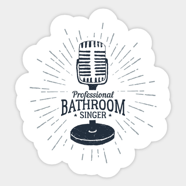 Microphone Music Hobby Professional Bathroom Singer Funny