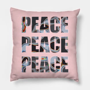 Peace Peace Peace Pillow