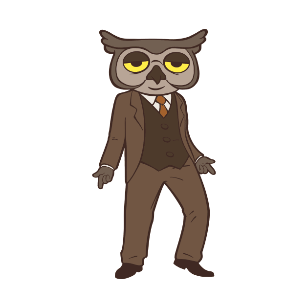 Mr Owl by Moutchy