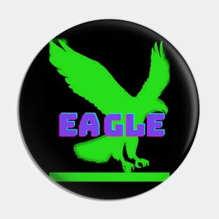 flying eagle Pin