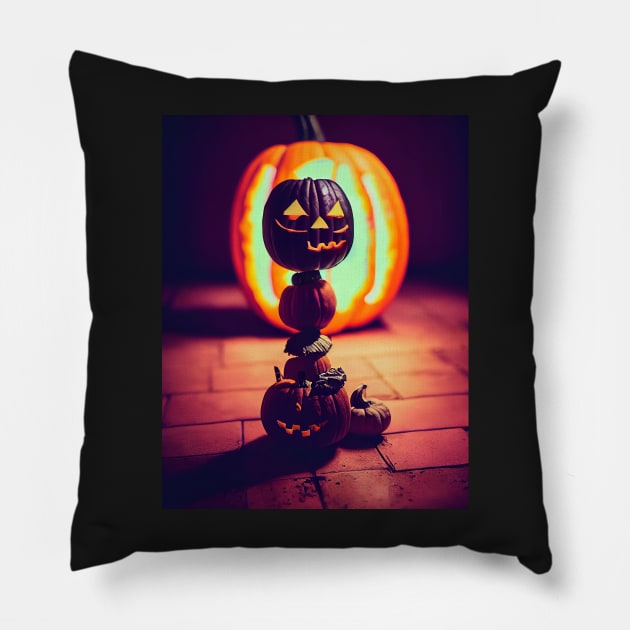 Halloween Scary Pillow by ComicsFactory