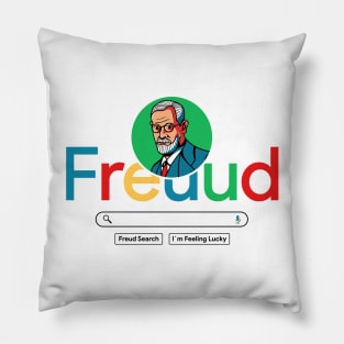 Freud Search Pillow