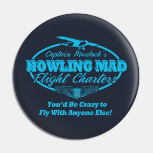 Howling Mad Aviation Pin